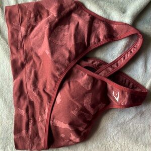 GYMSHARK ADAPT CAMO SEAMLESS BRA, XXL